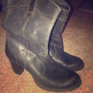 Genuine leather boots. The brand is born